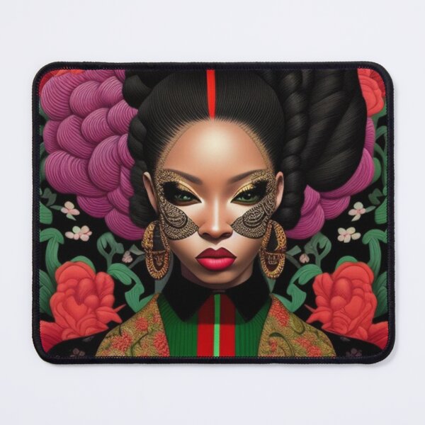 Item preview, High fashion  embroidery print designed and sold by Roxburylane.