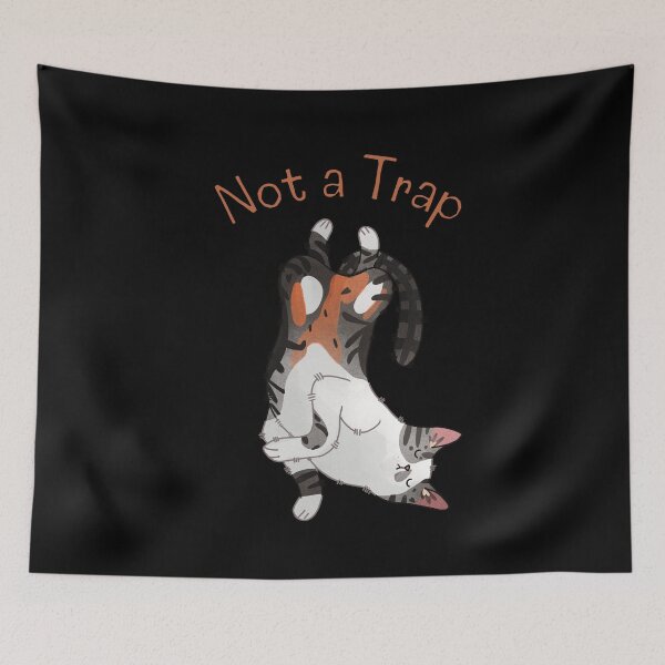 Item preview, Not a Trap - Calico Cat - Gifts for Cat Lovers designed and sold by FelineEmporium.