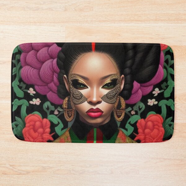 Item preview, High fashion  embroidery print designed and sold by Roxburylane.