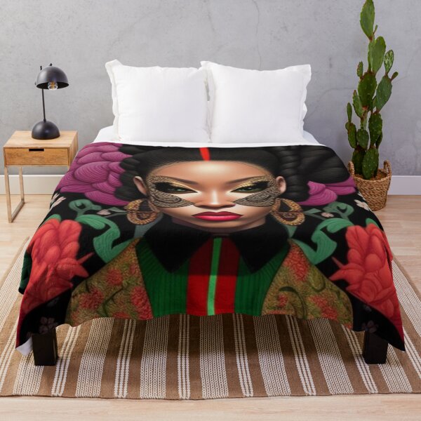 Item preview, High fashion  embroidery print designed and sold by Roxburylane.