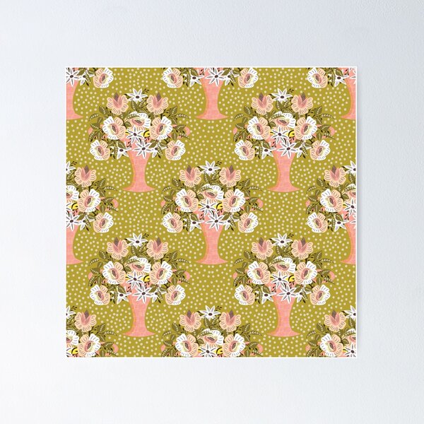 Item preview, Floral Vase Bouquet designed and sold by NancyDzines.