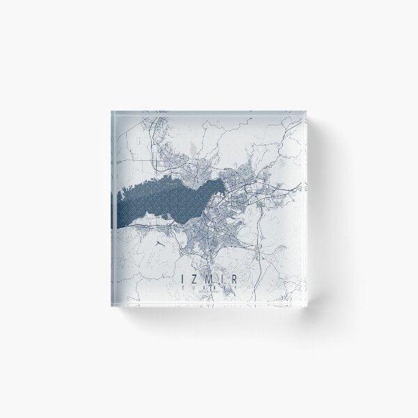 Item preview, Izmir City Map of Turkey - Coastal designed and sold by deMAP.