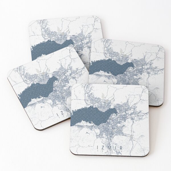 Item preview, Izmir City Map of Turkey - Coastal designed and sold by deMAP.