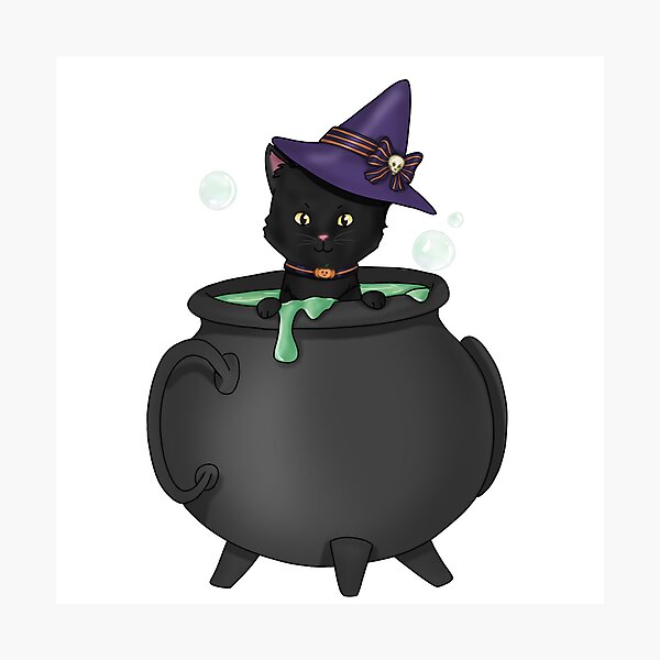 Item preview, Cat of Halloween designed and sold by Lysynn.