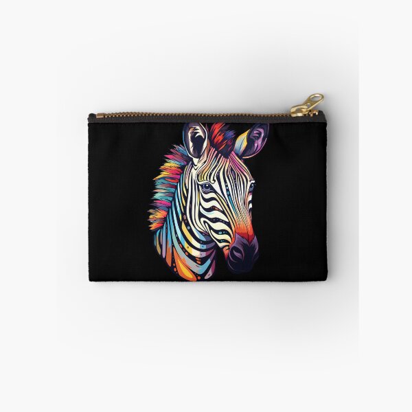 Item preview, Zebra-Inspired Watercolor Vibrant Psychedelic designed and sold by meganohm.
