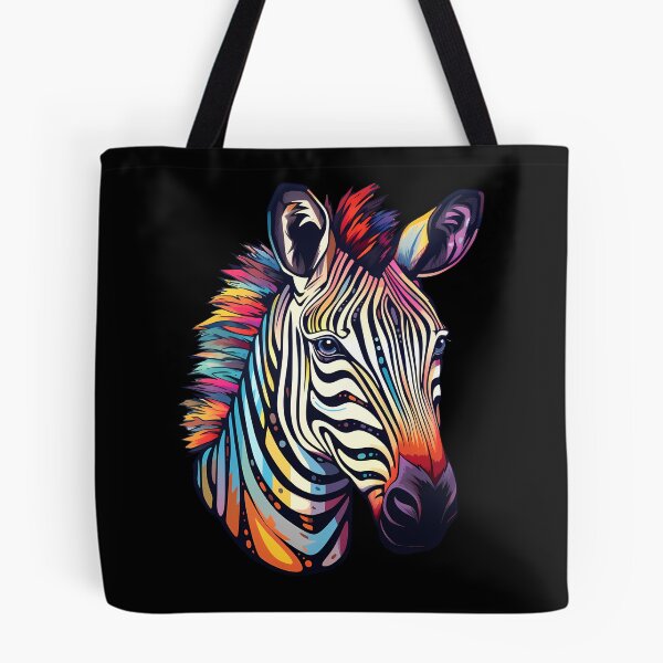 Item preview, Zebra-Inspired Watercolor Vibrant Psychedelic designed and sold by meganohm.