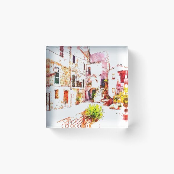 Item preview, Glimpse Of The External Houses Of The Village designed and sold by Giuseppe Cocco.