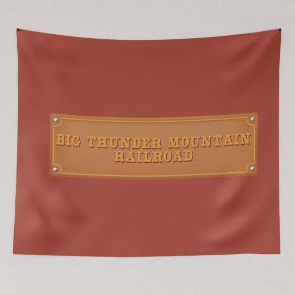 Item preview, Big Thunder Mountain Railroad Sign designed and sold by Mivox.