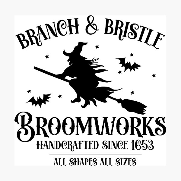 Item preview, Branch & Bristle Broomworks designed and sold by Sarcastic Narwhal.