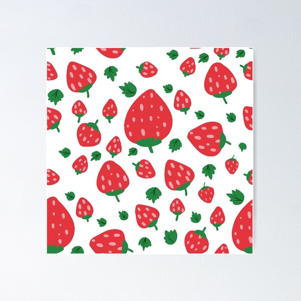 Item preview, Strawberry pattern designed and sold by Fernz8223.