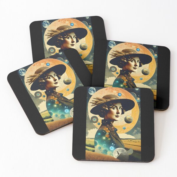 Item preview, Famous Virgo- Agatha Christie designed and sold by MarisePix.