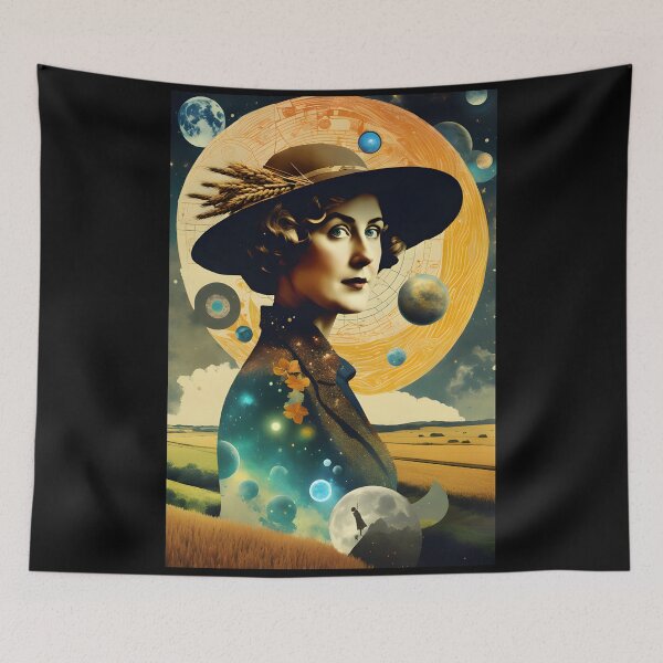 Item preview, Famous Virgo- Agatha Christie designed and sold by MarisePix.