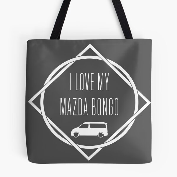 Item preview, I love my bongo square and circle white designed and sold by LocalOddball.