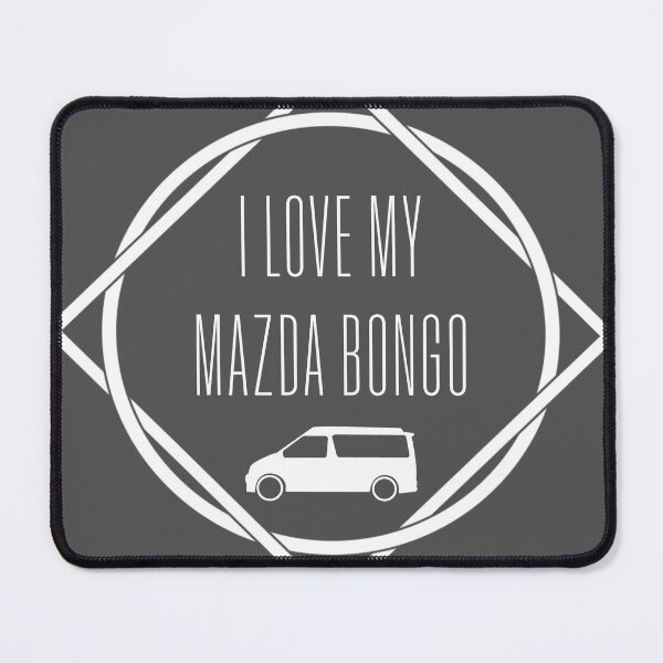 Item preview, I love my bongo square and circle white designed and sold by LocalOddball.