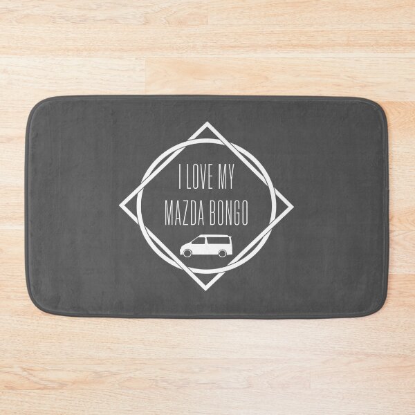 Item preview, I love my bongo square and circle white designed and sold by LocalOddball.