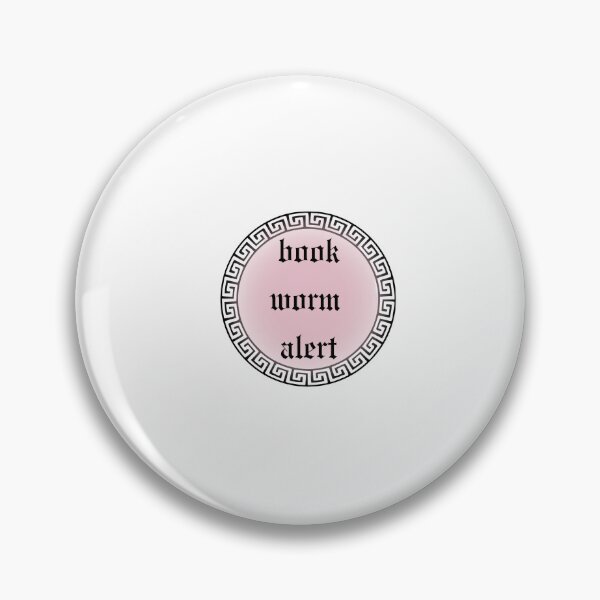 Item preview, Bookworm Alert, Book worm Alert designed and sold by DESIGNERSSHOPP.