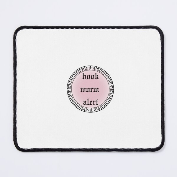 Item preview, Bookworm Alert, Book worm Alert designed and sold by DESIGNERSSHOPP.