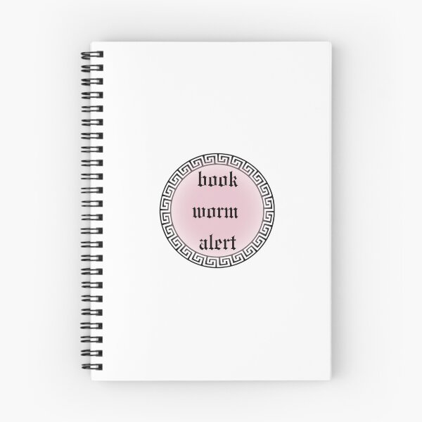 Item preview, Bookworm Alert, Book worm Alert designed and sold by DESIGNERSSHOPP.