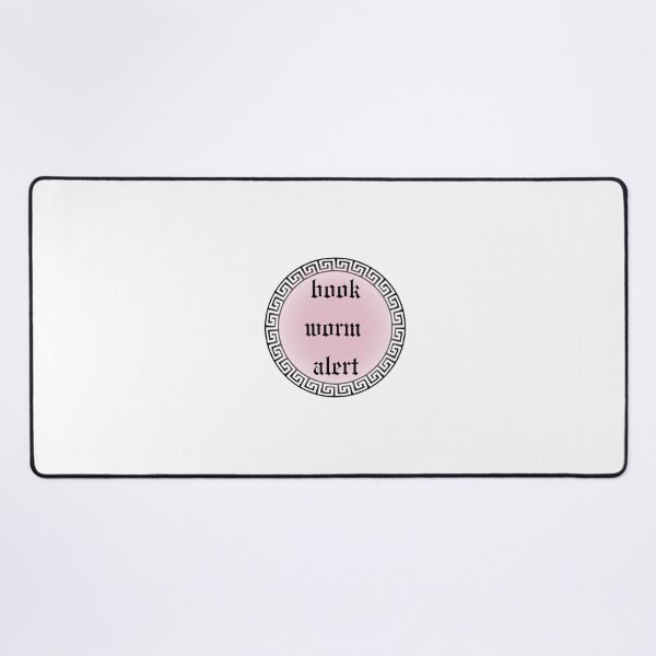 Item preview, Bookworm Alert, Book worm Alert designed and sold by DESIGNERSSHOPP.