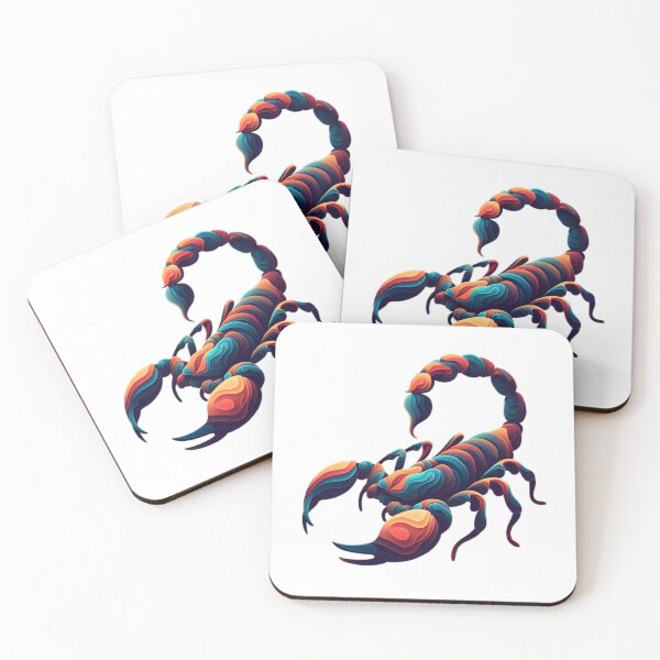 Item preview, Colorful scorpion designed and sold by SamilDesign.