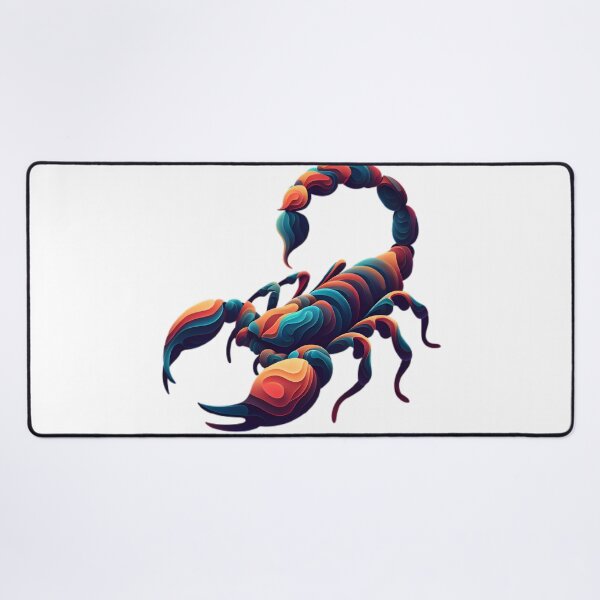 Item preview, Colorful scorpion designed and sold by SamilDesign.