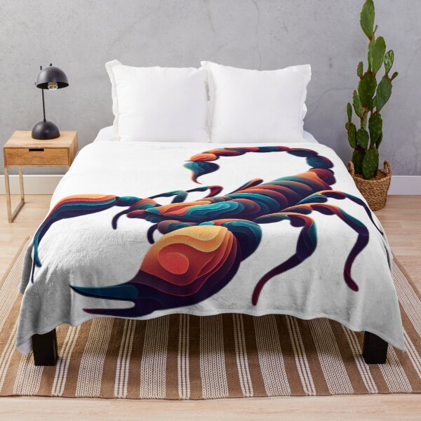 Item preview, Colorful scorpion designed and sold by SamilDesign.