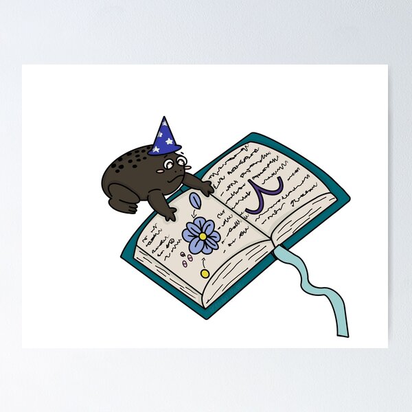 Item preview, Wizard-In-Training Desert Rain Frog designed and sold by TheArtster.