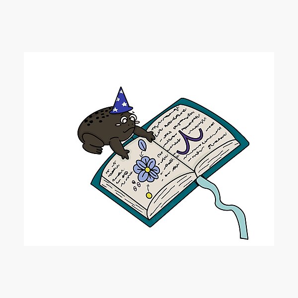 Item preview, Wizard-In-Training Desert Rain Frog designed and sold by TheArtster.