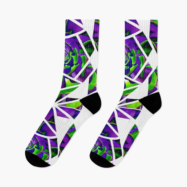 Item preview, Purple geometric succulent designed and sold by MK-Marvin.
