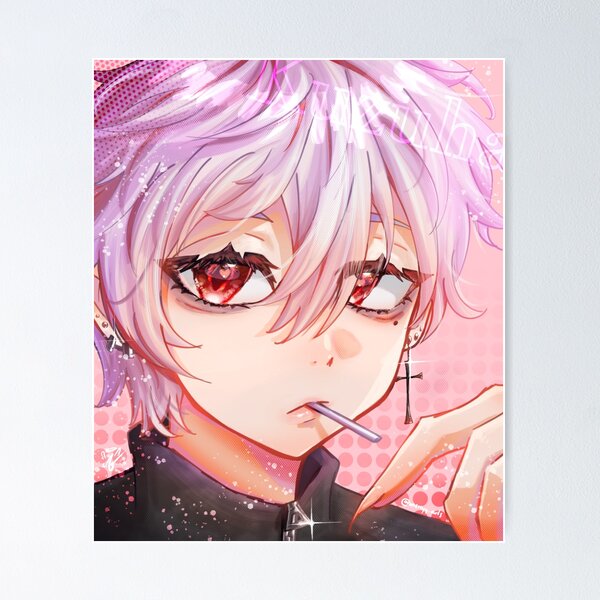 Item preview, Kuzuha Nijisanji Vtuber designed and sold by mercyy-arts.
