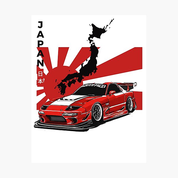 Item preview, JDM Japanese Drift Cars - Japanese Domestic Market Tuning Cars designed and sold by RafikieCo.