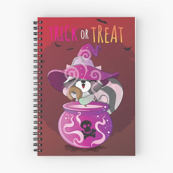 Item preview, Cartoon Cute Animal Raccoon Witch - Halloween Kids' Illustration designed and sold by Rondacris.