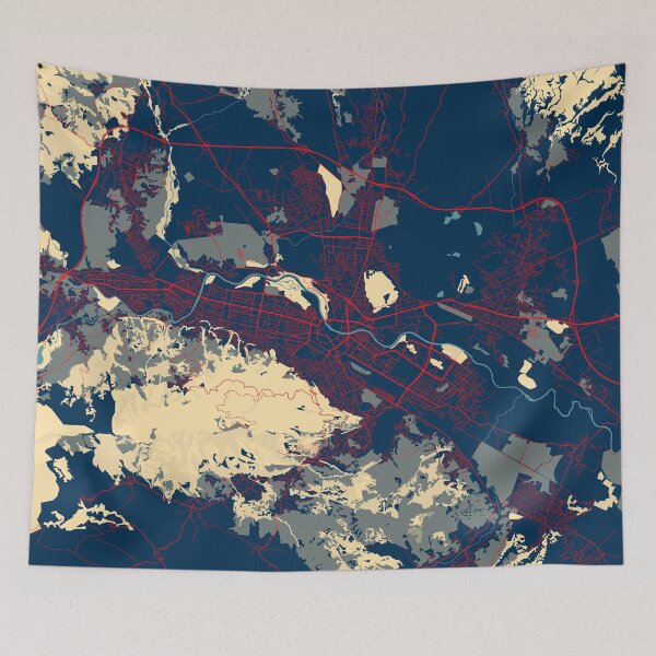 Item preview, Skopje City Map of North Macedonia - Hope designed and sold by deMAP.