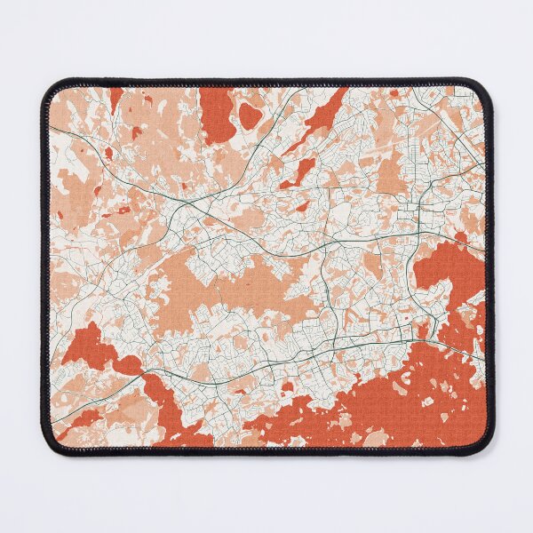 Item preview, Espoo City Map of Uusimaa, Finland - Bohemian designed and sold by deMAP.