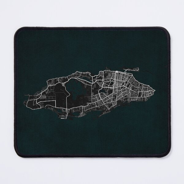 Item preview, Nassau City Map of The Bahamas - Dark designed and sold by deMAP.