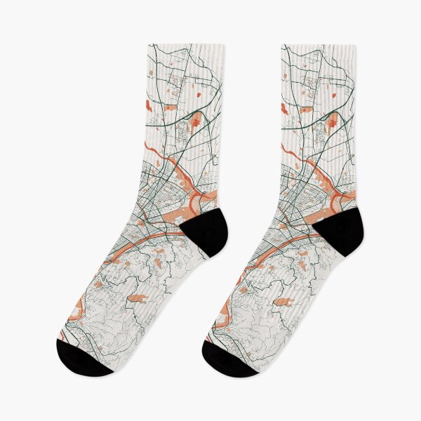 Item preview, Turin City Map of Piedmont, Italy - Bohemian designed and sold by deMAP.