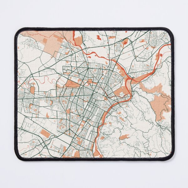 Item preview, Turin City Map of Piedmont, Italy - Bohemian designed and sold by deMAP.