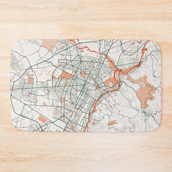 Item preview, Turin City Map of Piedmont, Italy - Bohemian designed and sold by deMAP.