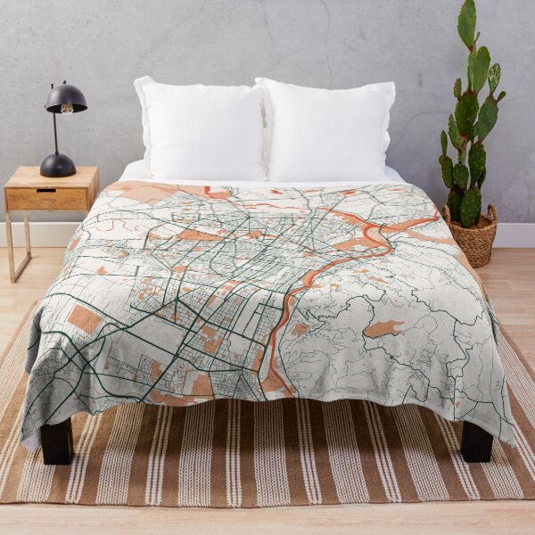 Item preview, Turin City Map of Piedmont, Italy - Bohemian designed and sold by deMAP.