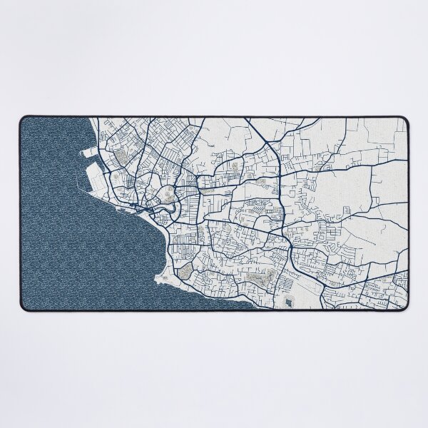 Item preview, Bridgetown City Map of Barbados - Coastal designed and sold by deMAP.