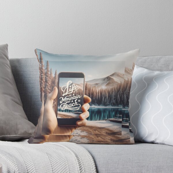 Item preview, Life is a MOUNTAIN NOT A BEACH designed and sold by KI-Raphael.