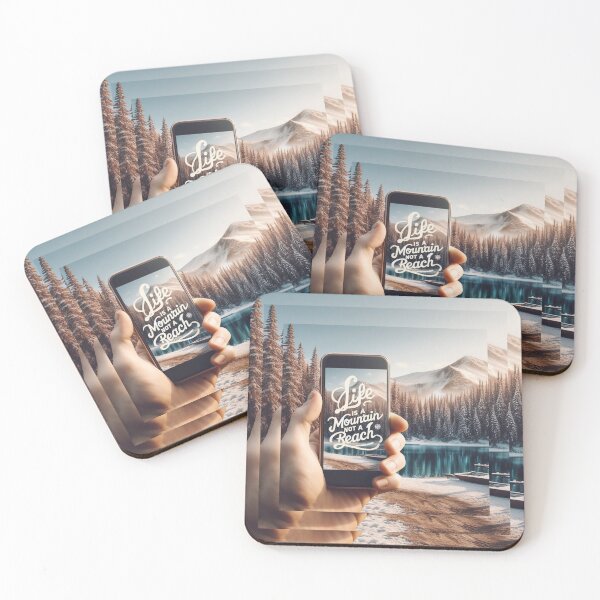 Item preview, Life is a MOUNTAIN NOT A BEACH designed and sold by KI-Raphael.