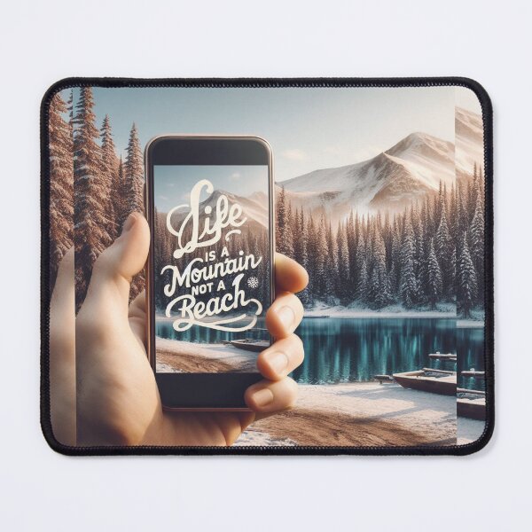 Item preview, Life is a MOUNTAIN NOT A BEACH designed and sold by KI-Raphael.