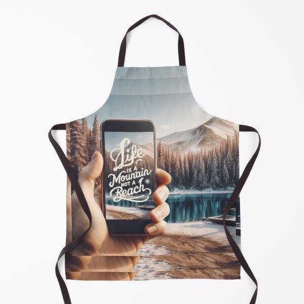 Item preview, Life is a MOUNTAIN NOT A BEACH designed and sold by KI-Raphael.