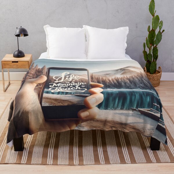 Item preview, Life is a MOUNTAIN NOT A BEACH designed and sold by KI-Raphael.