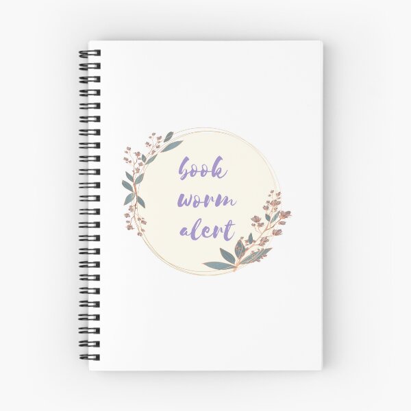 Item preview, Bookworm Alert, Book worm Alert designed and sold by DESIGNERSSHOPP.
