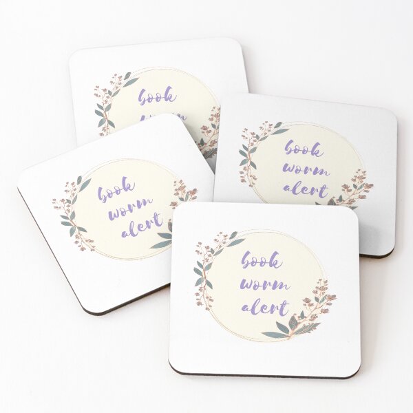 Item preview, Bookworm Alert, Book worm Alert designed and sold by DESIGNERSSHOPP.