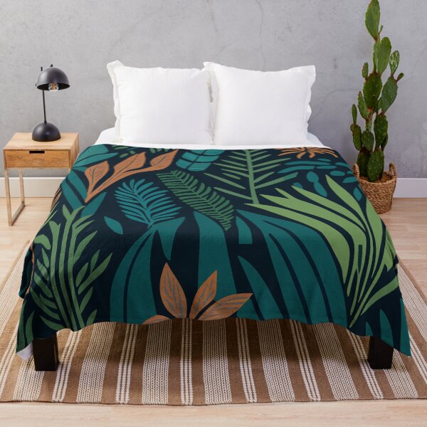 Item preview, Tropical forest in the folk art style designed and sold by Andrey-Myagkov.