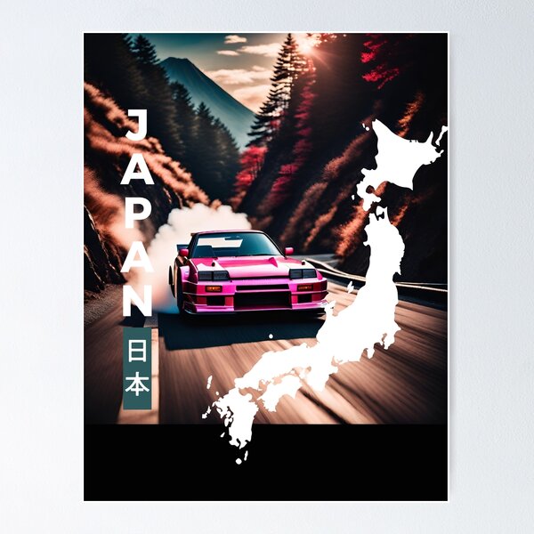 Item preview, JDM Japanese Drift Cars - Japanese Domestic Market Tuning Cars designed and sold by RafikieCo.