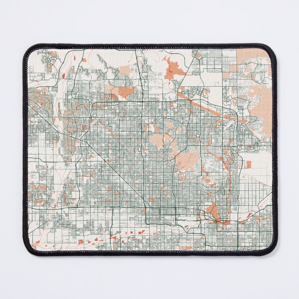 Item preview, Phoenix City Map of Arizona, USA - Bohemian designed and sold by deMAP.